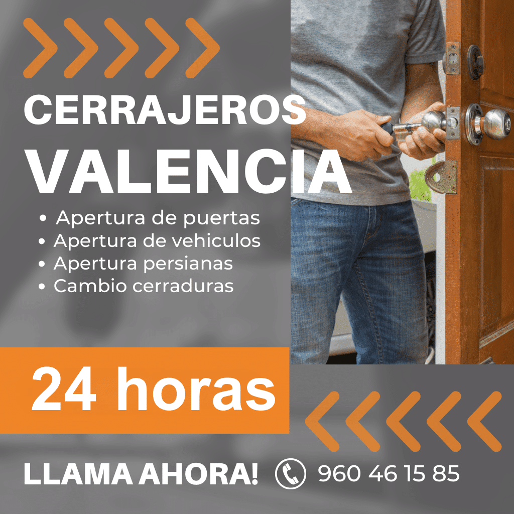 Los mejores cerrajeros económicos en Valencia